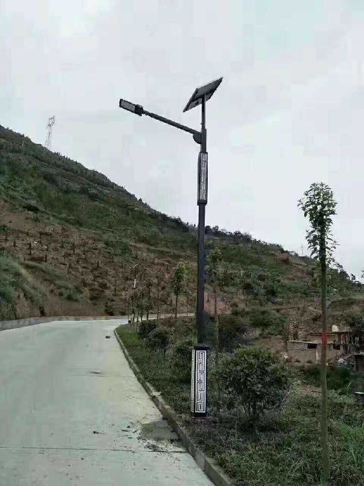 蒙山县仿古太阳能路灯
